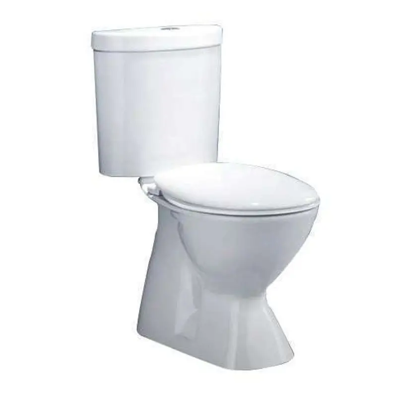 Claytan Profy Toilet Suite With P-Trap Seat – White 1
