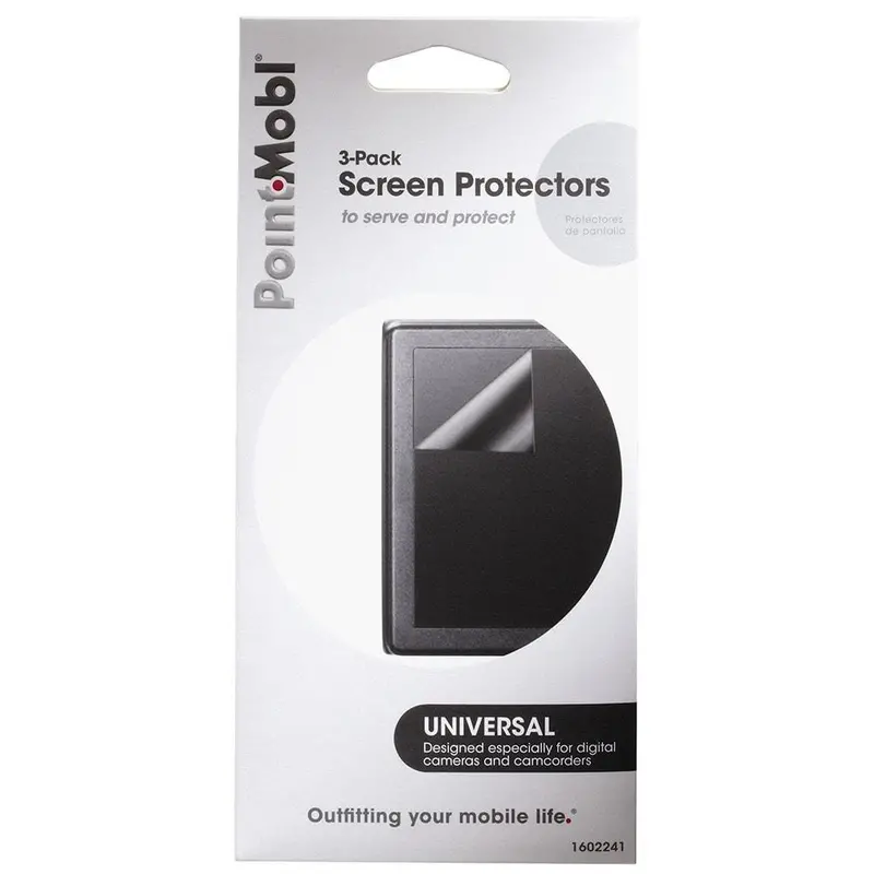 Crystal-Clear Digital Camera Lcd Screen Protectors – 3-Pack 1