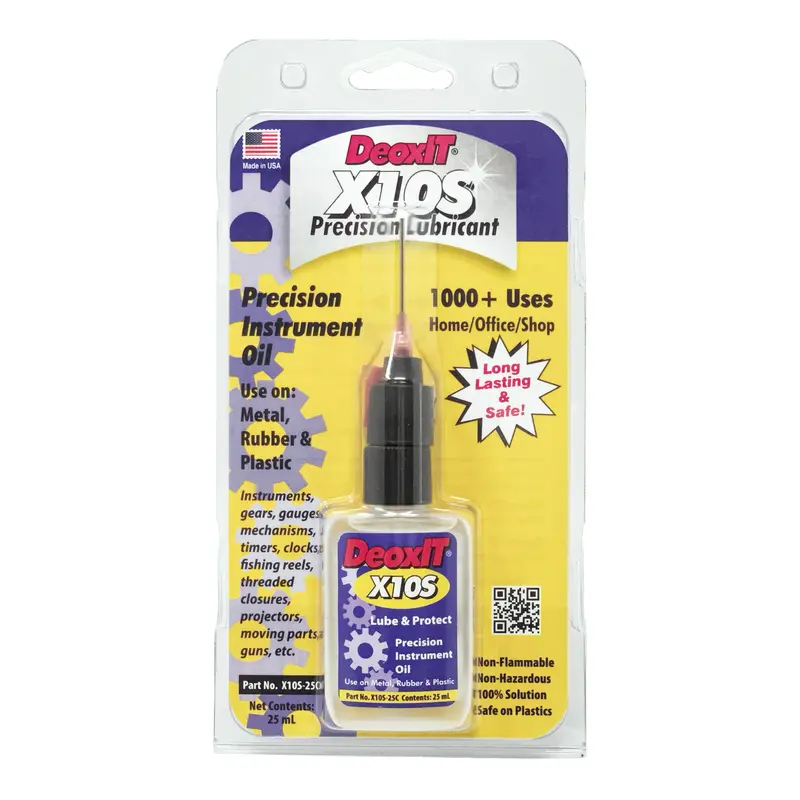 Deoxit X10S Precision Instrument Oil – 25 Ml Needle Bottle For Targeted Application 1