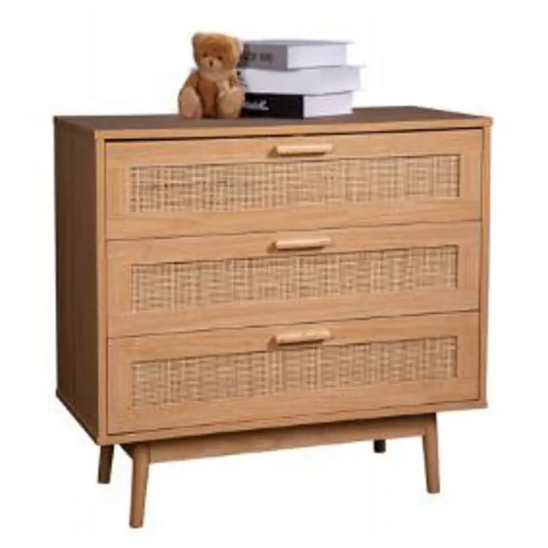 Dhk Neta 3-Drawer Storage Chest – Compact Bedroom Or Office Unit (L80 × W39.5 × H75Cm) 1