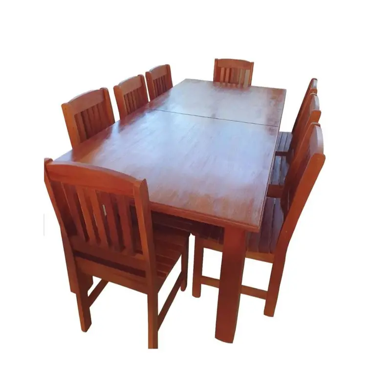 Diamex 9-Piece Mahogany Dining Set – 2200X1000X770Mm 1