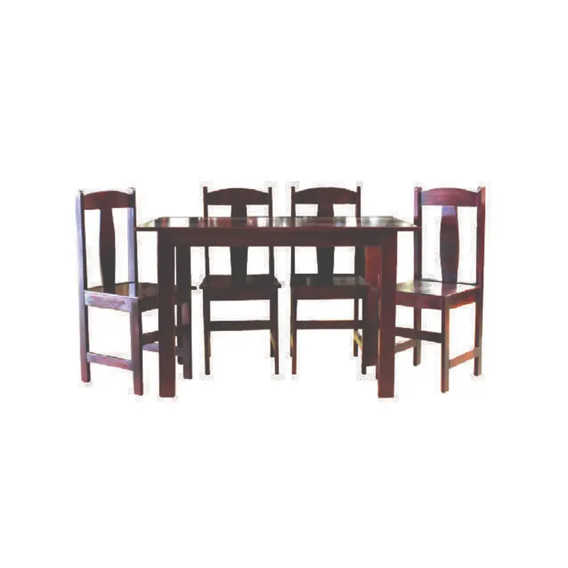 Diamex Wooden Dining Set – 5-Piece, Table Dimensions 1210 × 81 × 76Mm 1