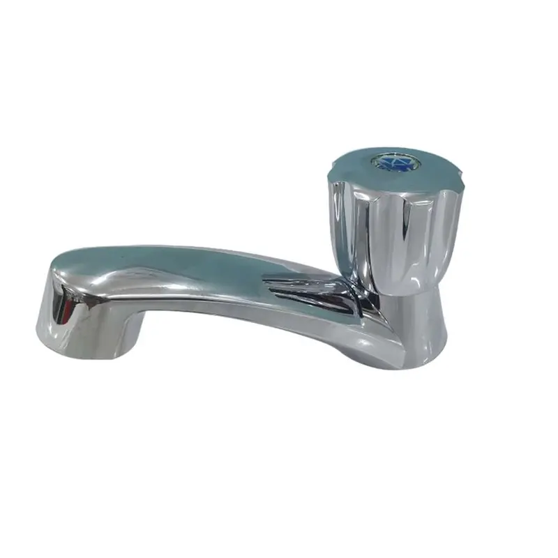 Doe Kris Chrome Basin Pillar Tap Set – Includes Two Taps 1