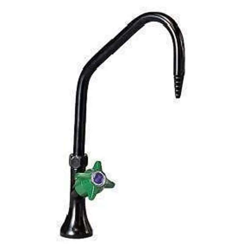 Doe Laboratory Tap – Single-Outlet, Black Epoxy Coated 1