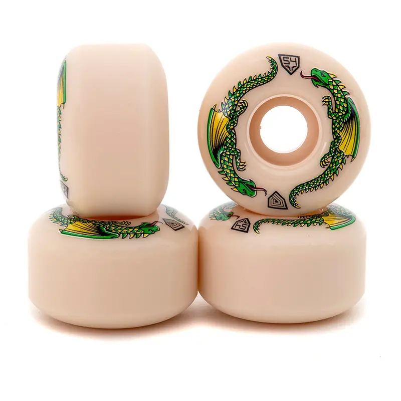 Dragon Formula 54Mm Skate Wheels – 93A Green Design 1