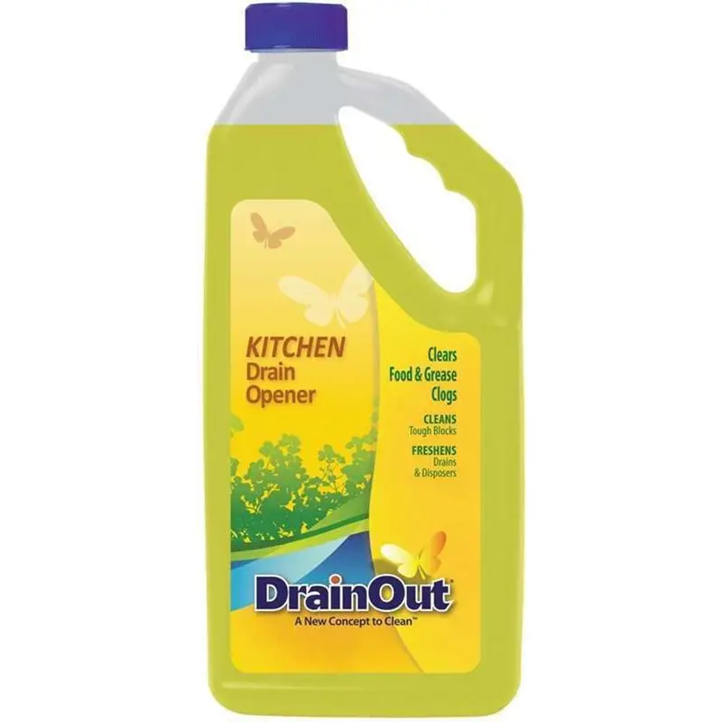 Drainout Kitchen Drain Cleaner – 32 Oz (946 Ml) Liquid Formula 1