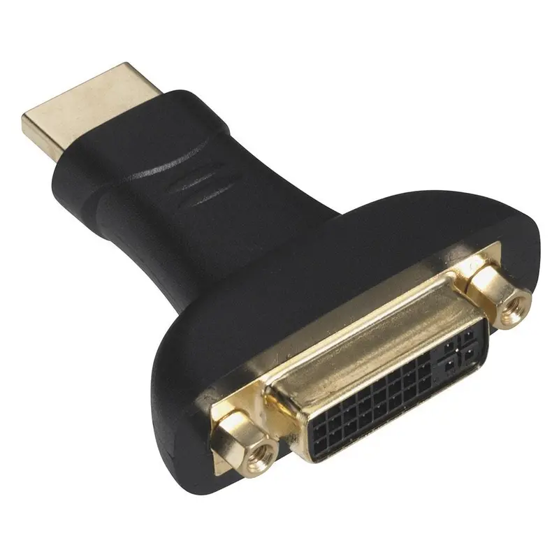 Dvi-D Female To Hdmi Male Gold-Plated Video Adapter 1
