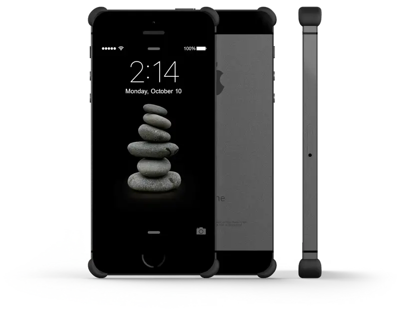 Edge Protective Frame For Iphone 5, 5S, And Se (1St Gen) 6