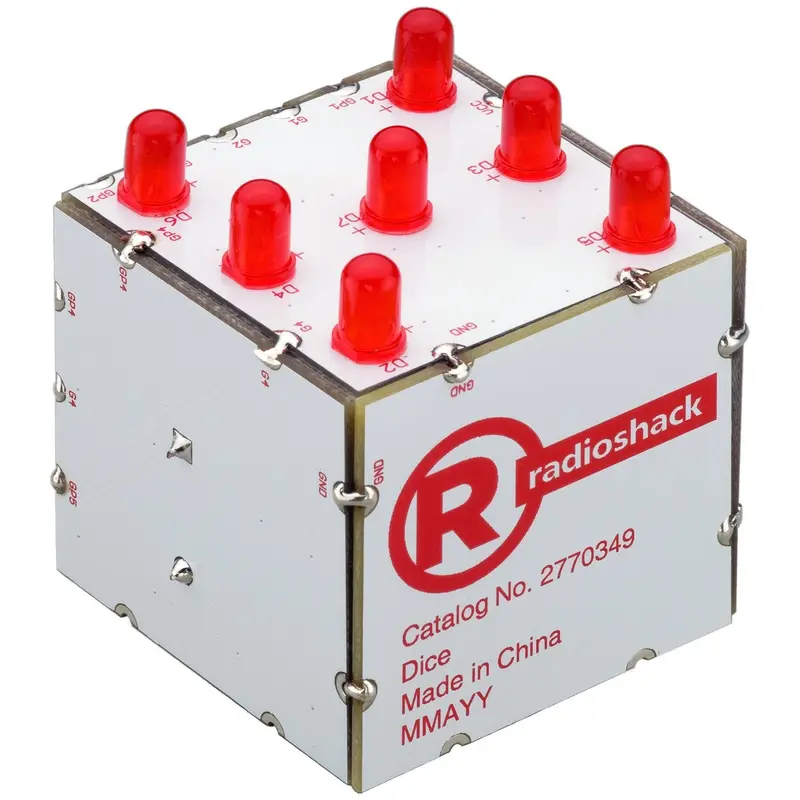 Electronic Dice Kit – Diy Assembly Project For Learning Digital Logic 1