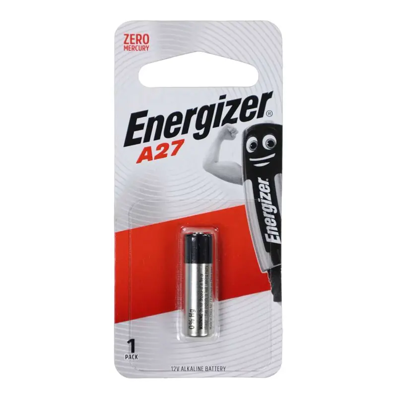 Energizer A27 Alkaline Battery – 12V Compact Remote Power Cell 1