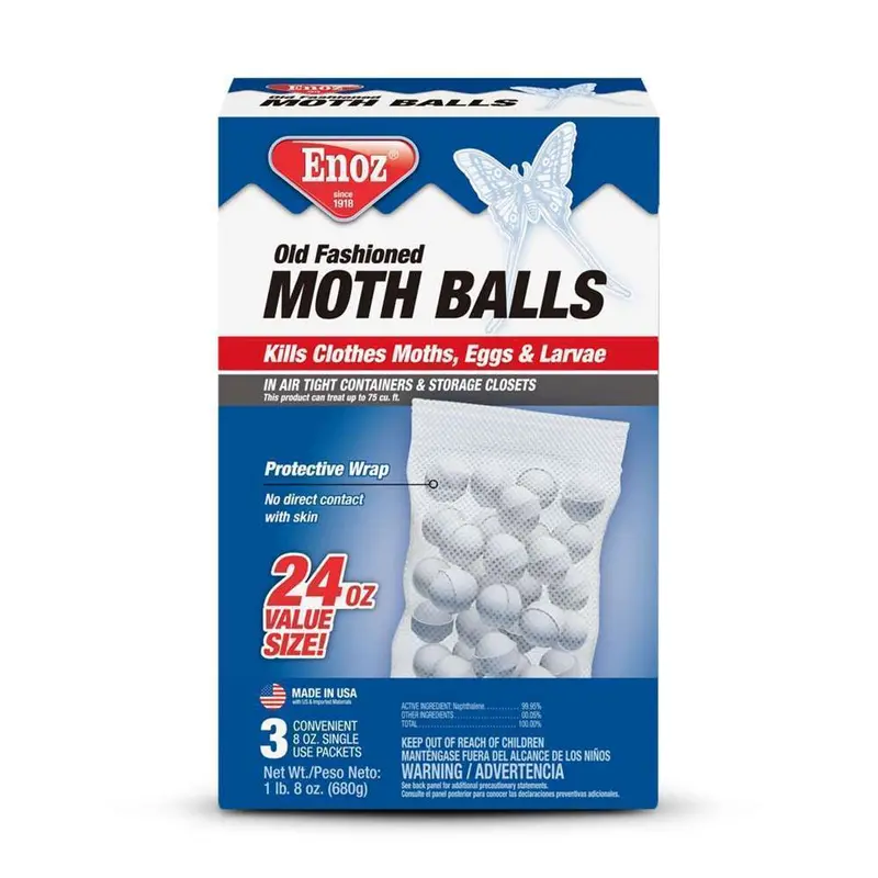 Enoz Moth Repellent Balls – 567G (20Oz) Pack 1