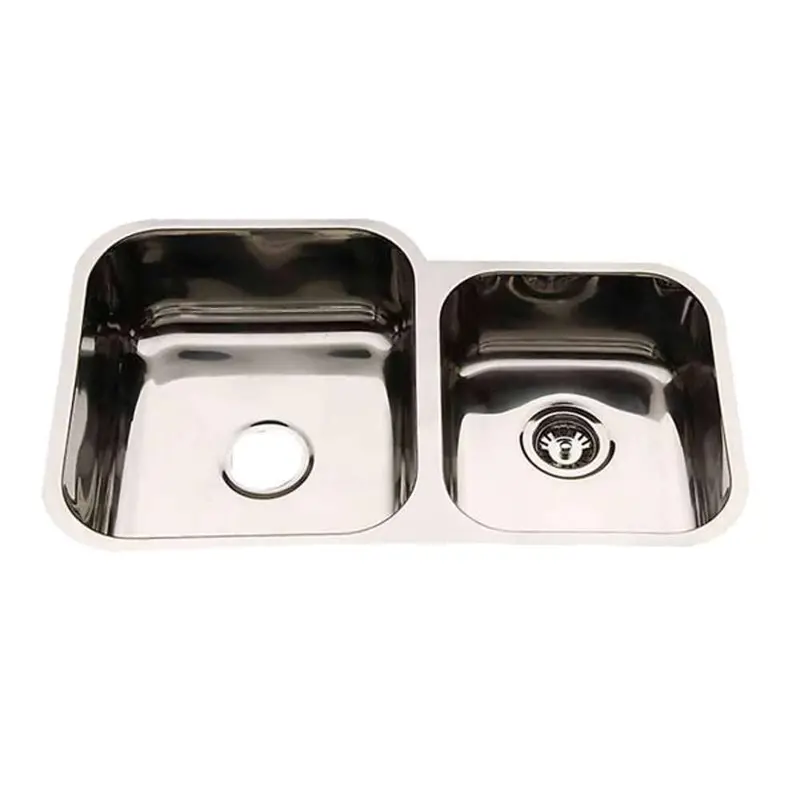 Evia 1.5-Bowl Undermount Sink – Premium Stainless Steel, Model Db632A-1 1