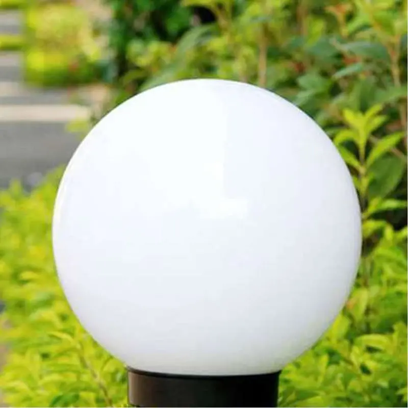 Fantasy Outdoor Decorative Ball Light – 250Mm White Led Fixture 1
