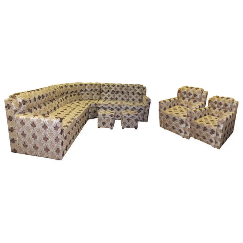Fauna Kula Fabric Corner Sofa Set – 8-Piece Configurable Lounge 1