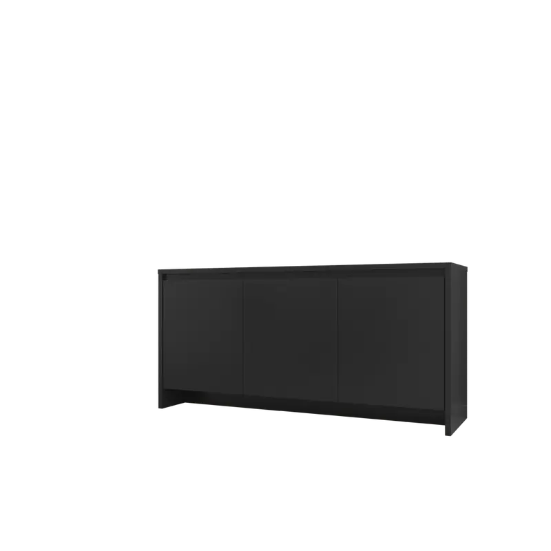 Fb Madrid Buffet Unit – 1600X460X780Mm Black High-Gloss Finish (No Warranty) 1