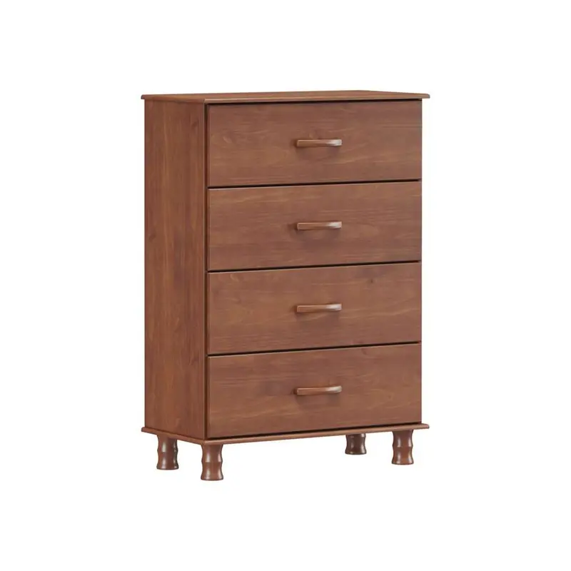 Finestra Bronze Line Imbuya Solid Wood Chest – 4-Drawer Storage Unit (790X400X1135Mm) 1