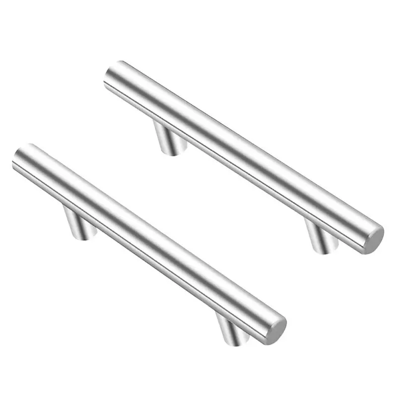 Fixworx Brushed Nickel T-Style Door Handle – 192 X 252Mm Steel Construction 1