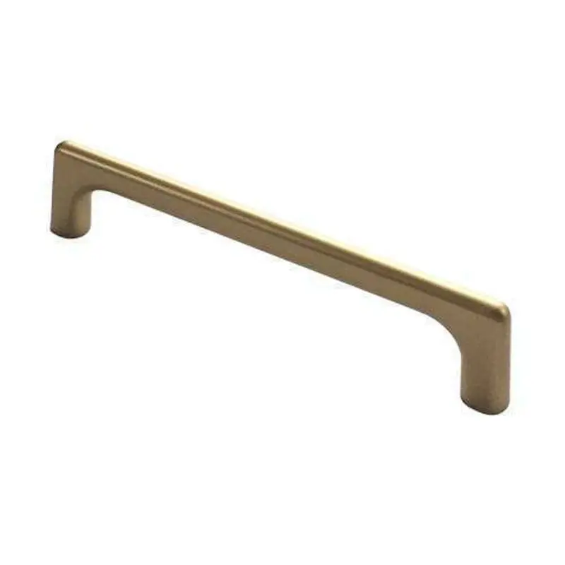 Fixworx Compact Gold Zinc Alloy Cabinet Handle – 128 X 138Mm Sleek Profile 1