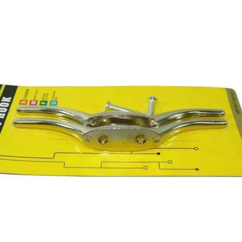 Fixworx Decorative Nickel Hook Cleat – 150Mm Industrial Style (2-Pack) 1