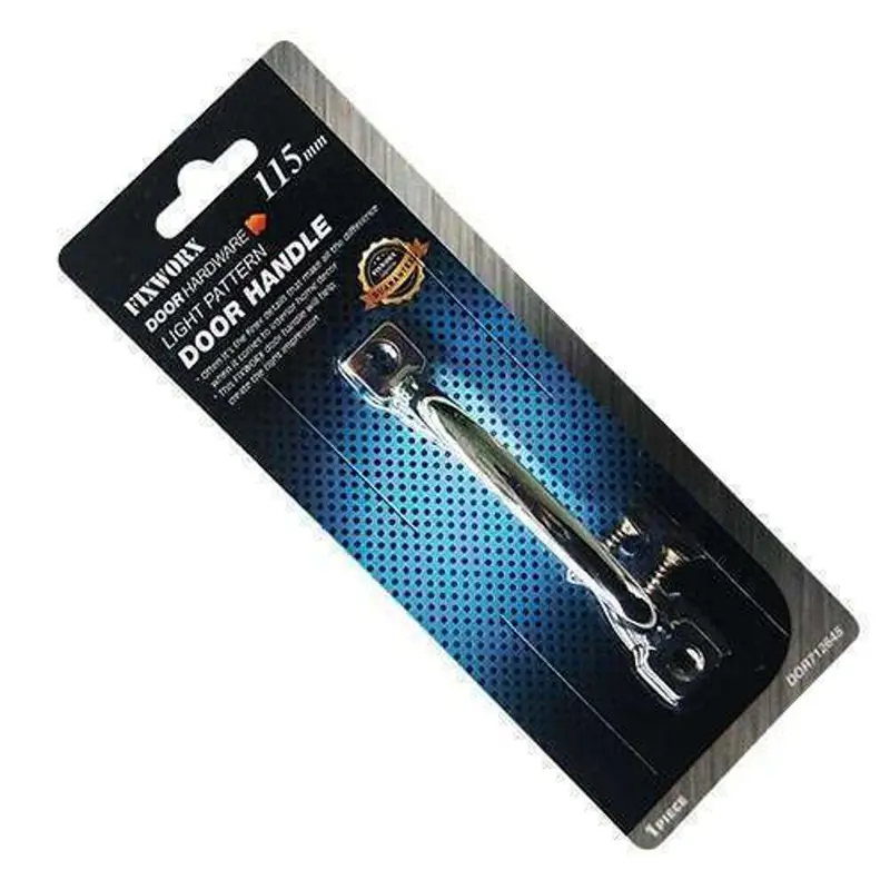 Fixworx Light-Design Patterned Door Handle – 115Mm Elegant Finish 1