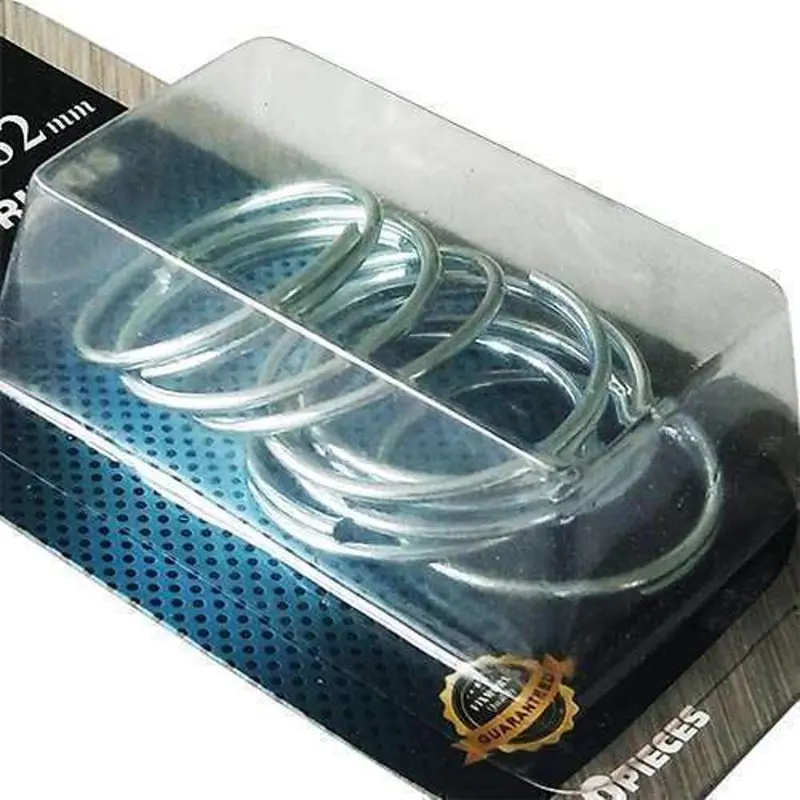 Fixworx Zinc-Plated Curtain Rings – 32Mm Diameter, 10-Pack Set 1