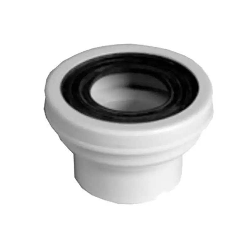 Flexible 100Mm Pvc Waste Pan Connector With Collar Fit 1