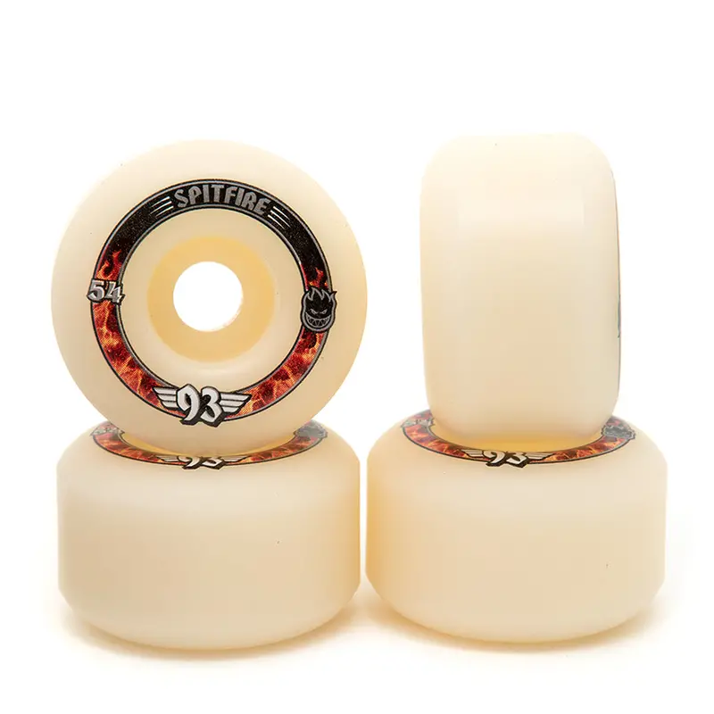 Formula Four Soft Sliders – 54Mm Radial Natural Wheels (93A Durometer) 1