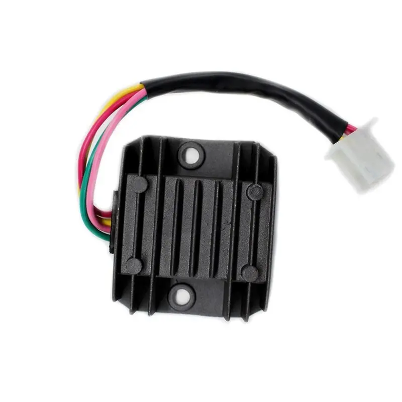 Four-Wire Voltage Regulator With Single Plug – Atv/Scooter/Dirt Bike Model 1 1