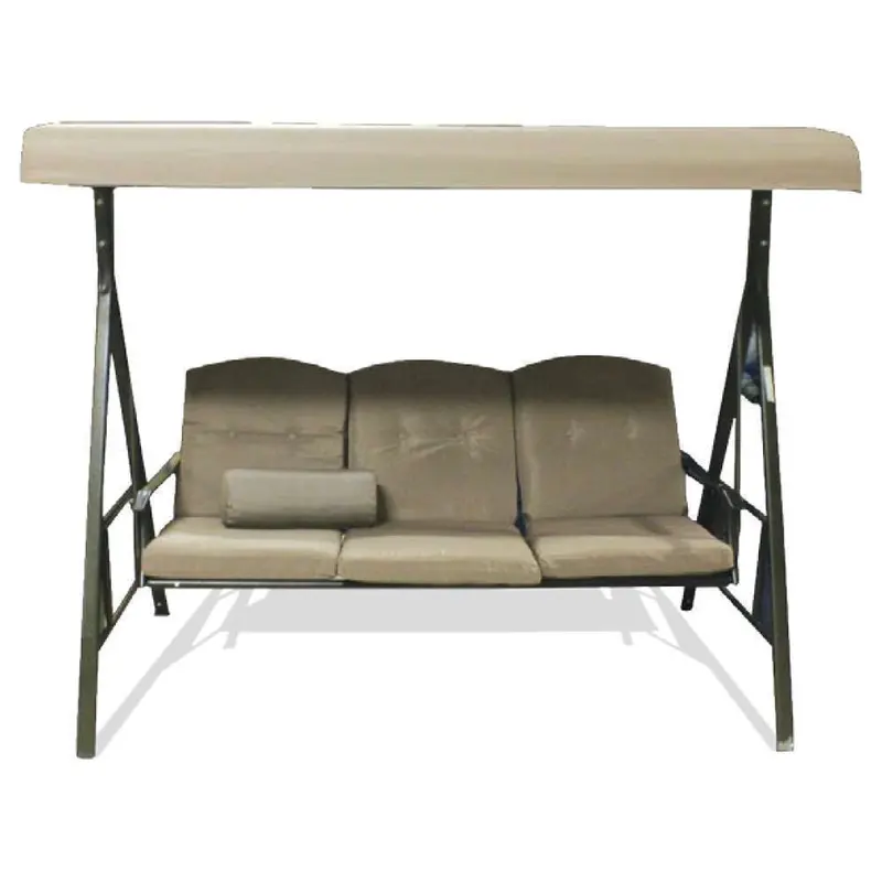 Freestanding 3-Seater Garden Swing – 200X116X172Cm 1