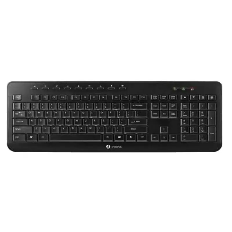 Full-Size Usb Wired Multimedia Keyboard With Quiet Keys 1