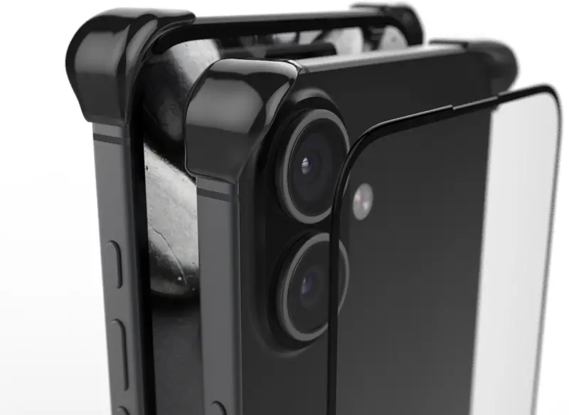 Fusion & Glass Protective Bundle For Iphone 17 – Case + Screen Shield 1