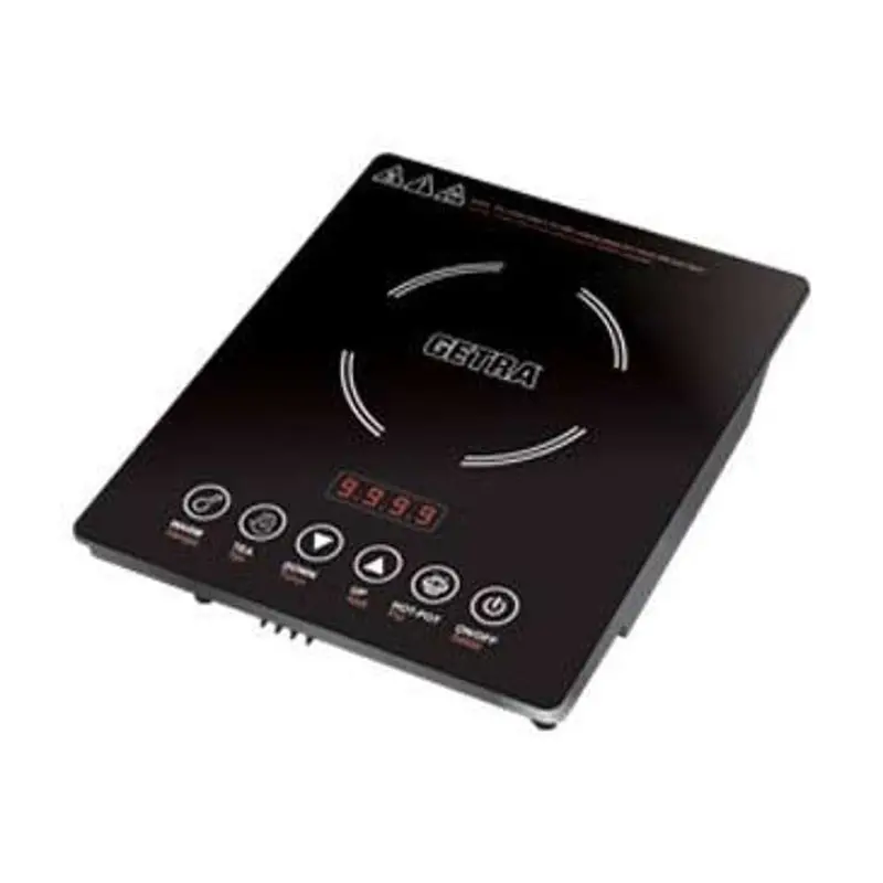 Getra Commercial Induction Cooktop – 21 X 25Cm Dual-Zone, High-Power Heating 1