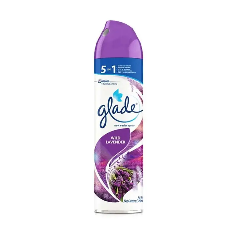 Glade Wild Lavender Air Freshener Spray – 320Ml Bottle 1