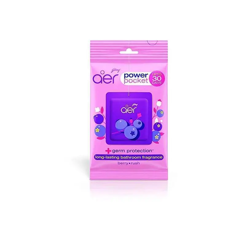 Godrej Aer Power Pocket Berry Rush Car Freshener – 10 G 1