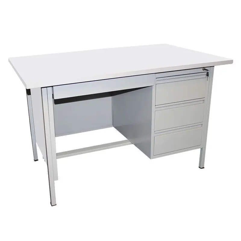 Godrej Fixed 3-Drawer Metal Pedestal Desk – 750 × 1220 × 760 Mm 1
