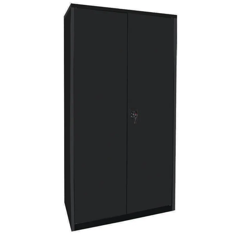 Godrej Full-Height Metal Cabinet – Black, Two-Door (1830 × 910 × 460 Mm) 1