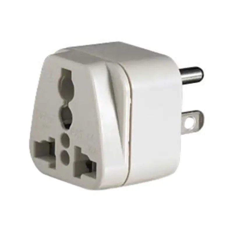 Grounded International Power Adapter – Converts To Standard Us Plug 1