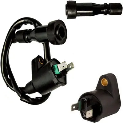 Gy6-Compatible Ignition Coil With Straight Spark Plug Cap – 50Cc/125Cc/150Cc – Version 27 1