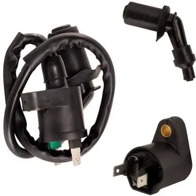 Gy6 Ignition Coil With 135° Angled Spark Plug Cap – 50Cc/125Cc/150Cc – Version 24 1