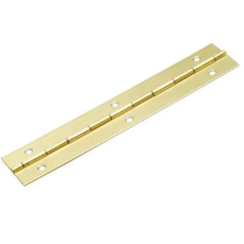 Häfele Brass-And-Steel Piano Hinge – 32 Mm Width, 0.7/0.8 Mm Thickness, Sold Per Metre 1