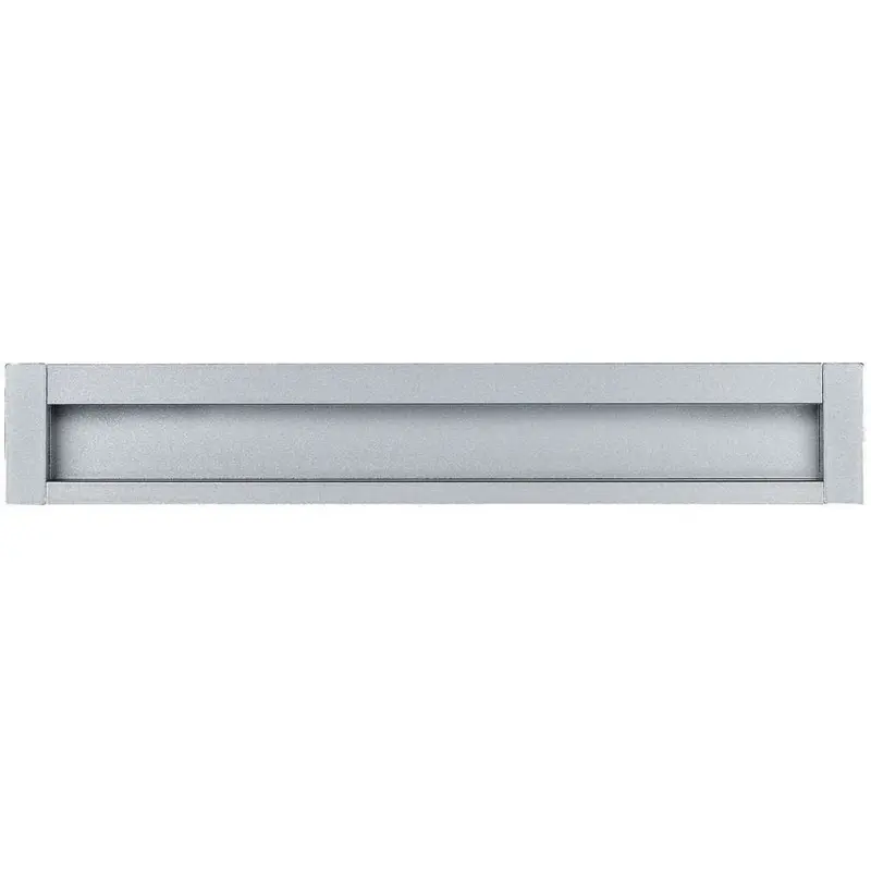 Häfele Flush-Mount Aluminum Handle – Sleek Silver Finish, 207 X 34Mm 1