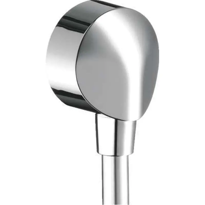Hansgrohe Fixfit E Wall Outlet – Chrome Shower Connection Fitting 1