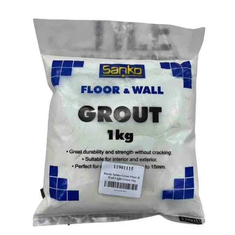 Hardy Sanko Light Green Tile Grout – 1Kg Floor & Wall Application 1