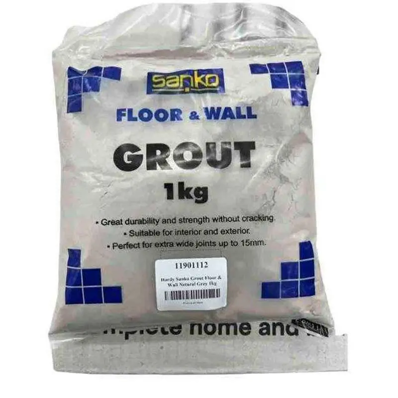 Hardy Sanko Neutral Grey Wall And Floor Grout – 1Kg 1