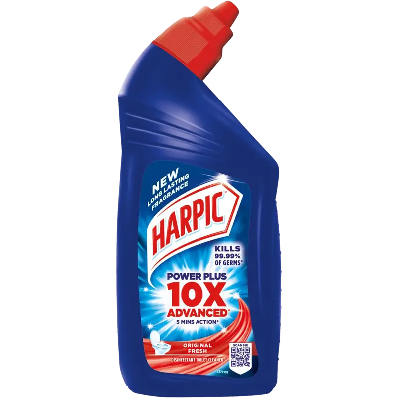 Harpic Original Toilet Bowl Cleaner – Fast-Acting Formula, 500 Ml 1