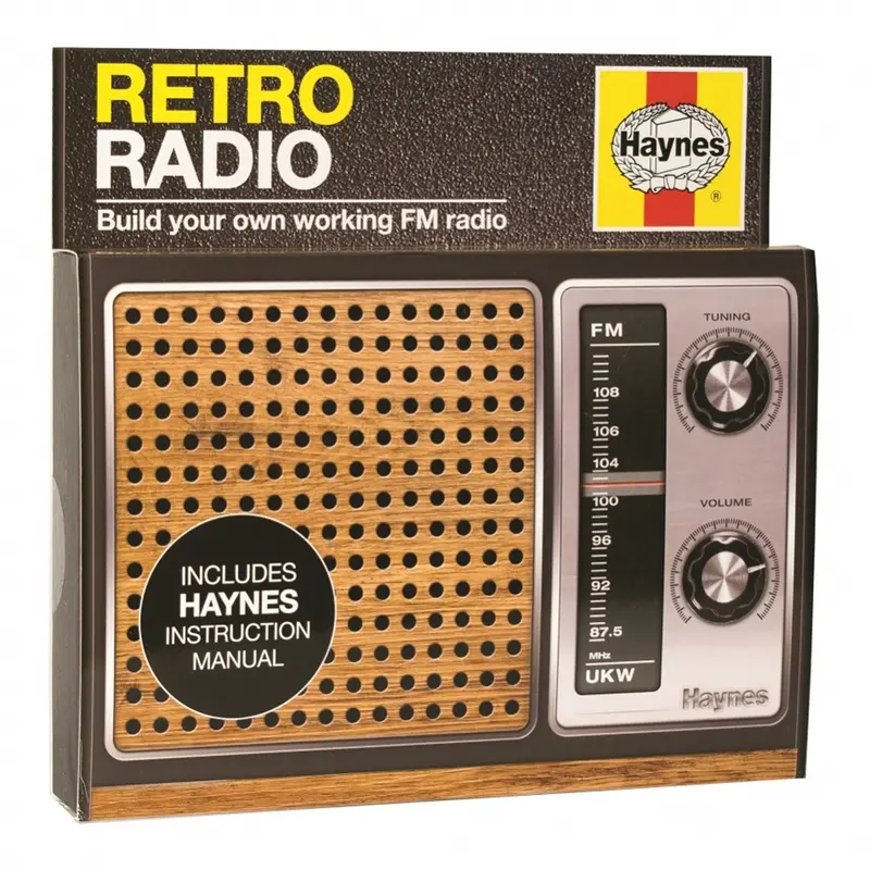 Haynes Retro Fm Radio Diy Electronics Kit 1