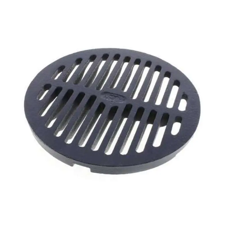 Heavy-Duty Cast Iron Drain Grating – 8-Inch Diameter 1