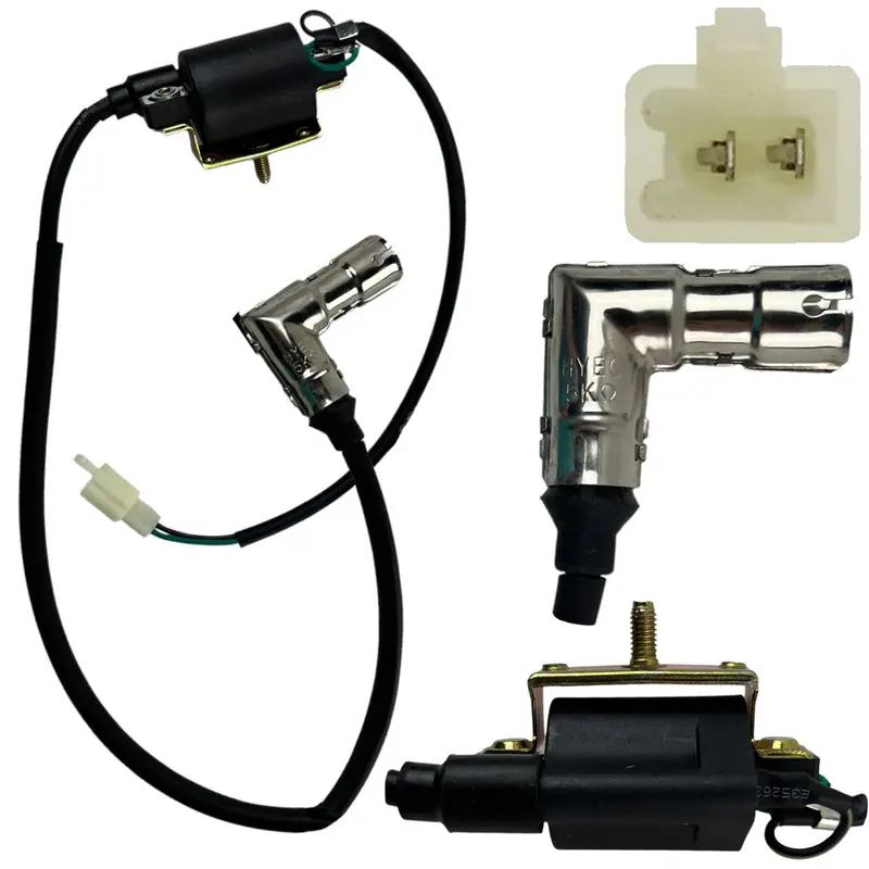High-Output Ignition Coil With Metal Spark Plug Cap – Apollo Mini Commander 110 Atv 1