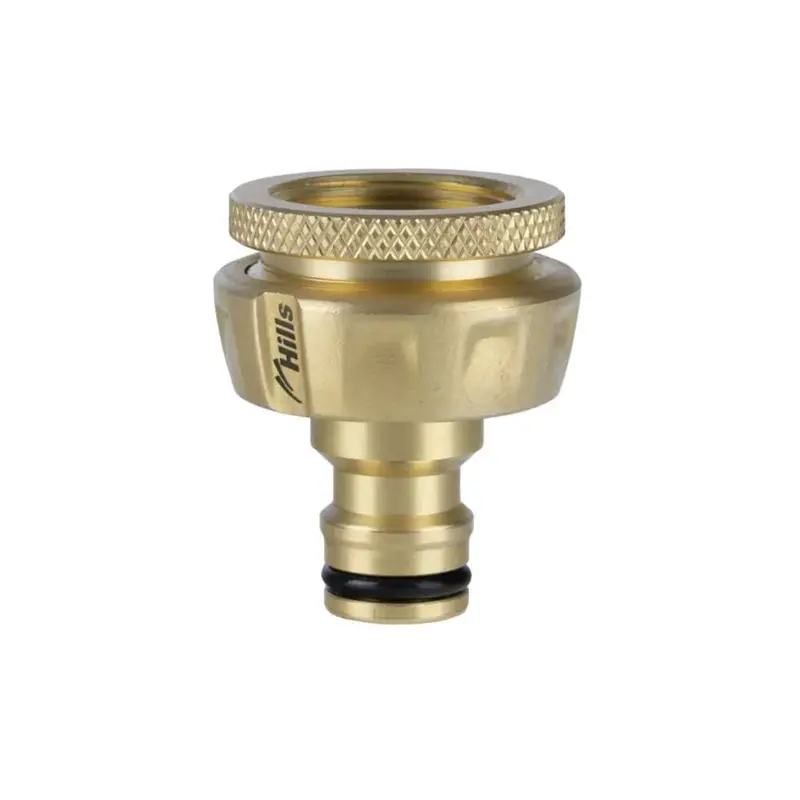 Hills 3-Piece Brass Hose Fitting Set – 12Mm Durable Connectors 1