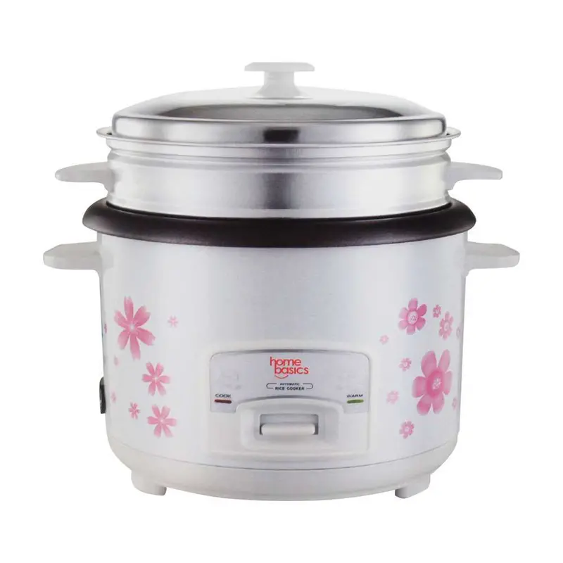 Home Basics 15-Cup Digital Rice Cooker – White 1